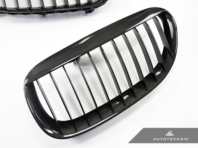 AutoTecknic Carbon Fiber Front Grille Set - BMW E63/ E64 6-Series & M6