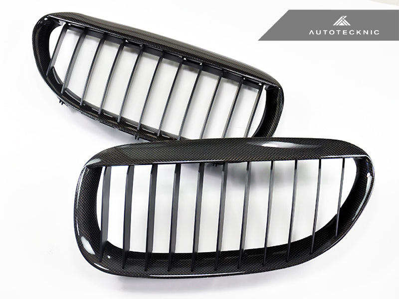 AutoTecknic Carbon Fiber Front Grille Set - E63/ E64 6-Series & M6