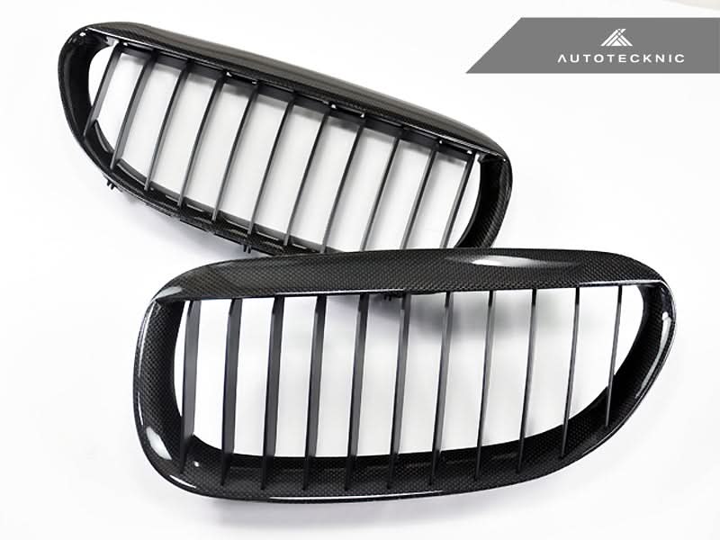 AutoTecknic Carbon Fiber Front Grille Set - BMW E63/ E64 6-Series & M6