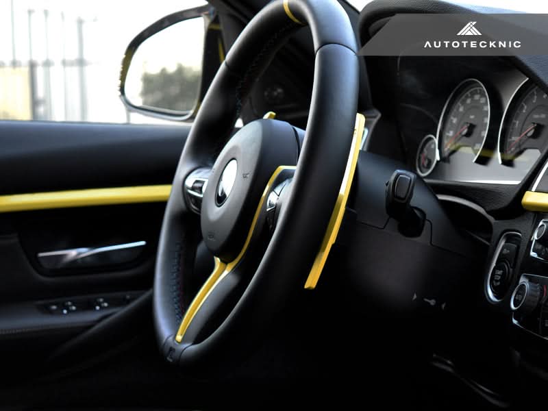 AutoTecknic Painted Steering Wheel Trim - F87 M2 | F80 M3 | F82/ F83 M4 | F10 M5 LCI | F06/ F12/ F13 M6