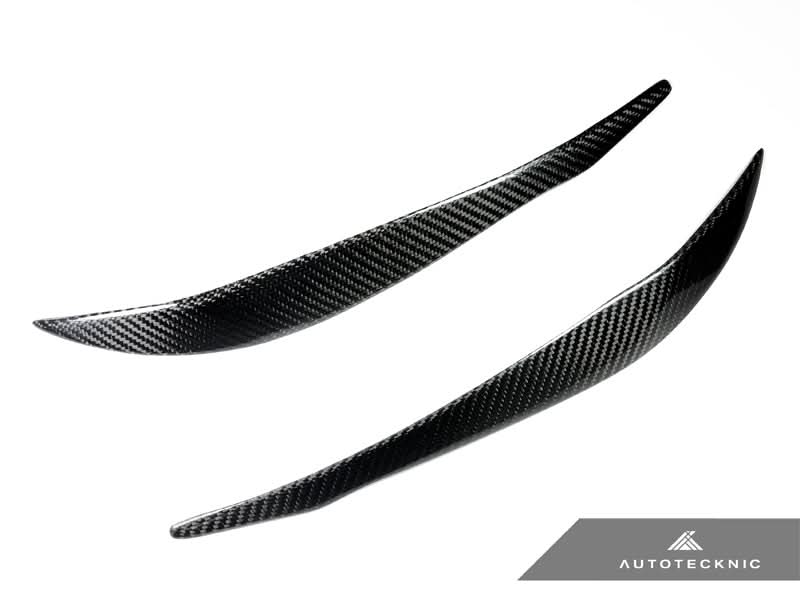 AutoTecknic Carbon Fiber Headlight Trim Set - BMW F30 3-Series Sedan | F31 3-Series Wagon