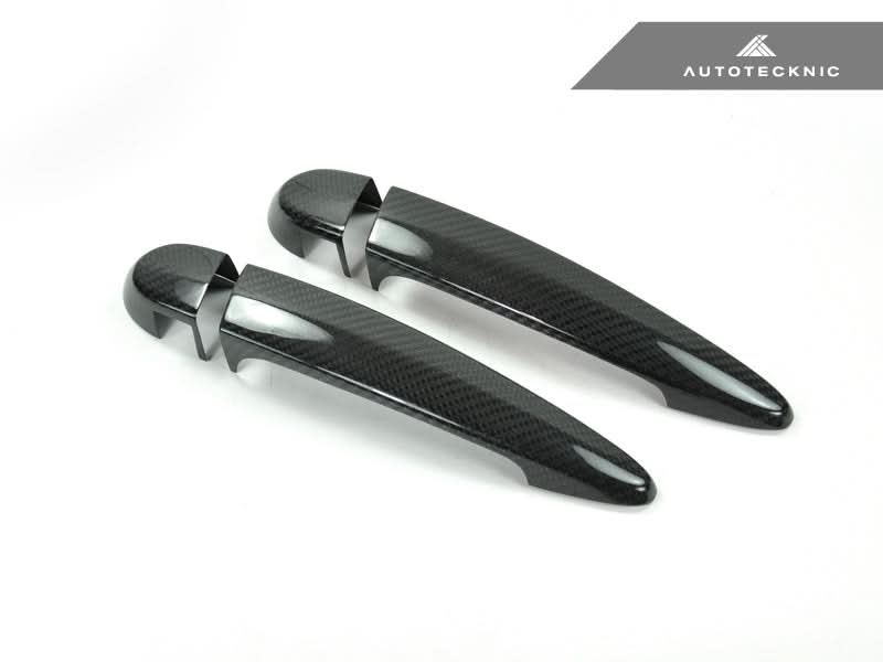 AutoTecknic Dry Carbon Fiber Door Handle Trims - E70 X5M | E70 X5 | E71 X6M | E71 X6