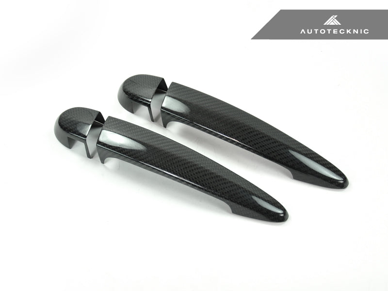 AutoTecknic Dry Carbon Fiber Door Handle Trims - F30/ F31/ F34 3-Series
