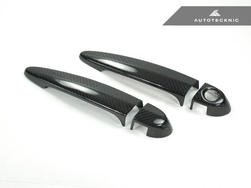 AutoTecknic Dry Carbon Fiber Door Handle Trims - BMW F80 M3 | F82/ F83 M4