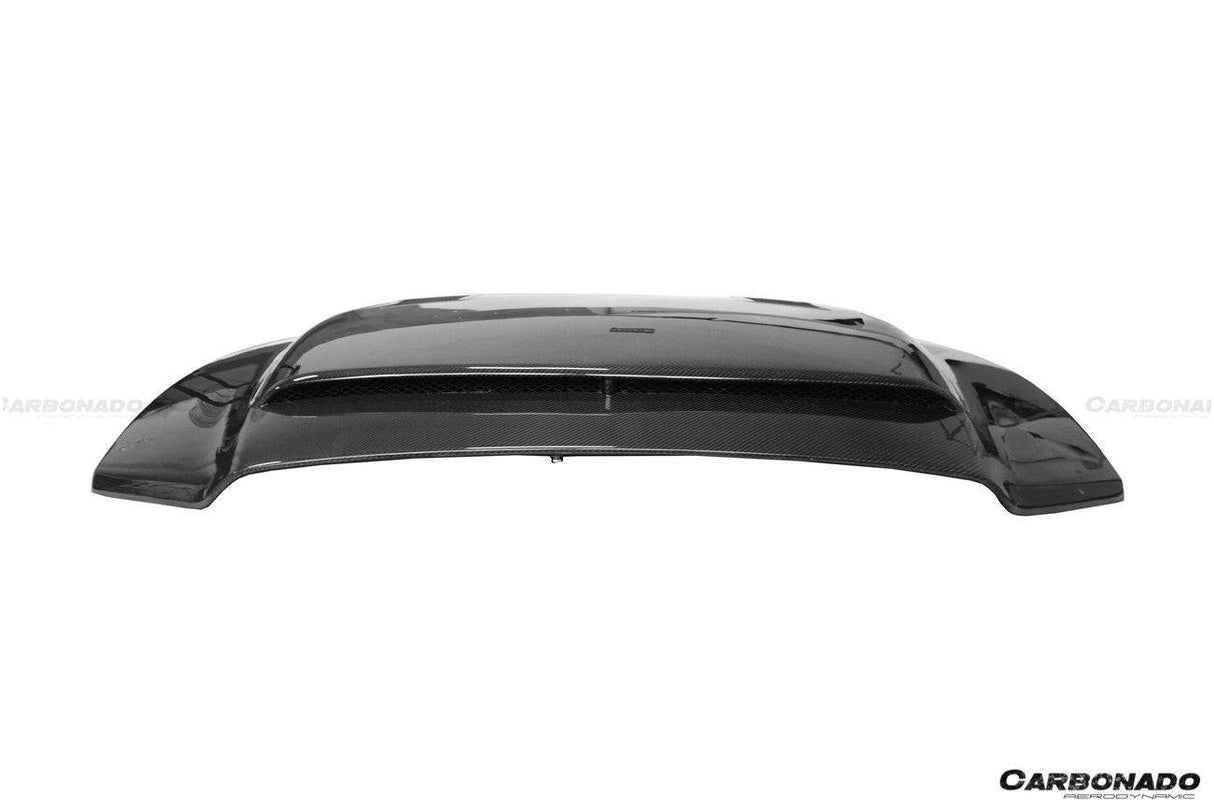 2010-2014 Ford Mustang GT500 Black Momba BC1 Style Hood