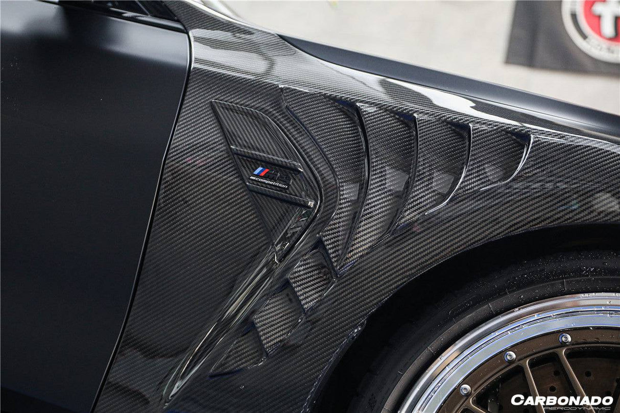 2021-UP BMW M3 G80 G81 M4 G82 G83 CSL Style DRY Carbon Fiber Fender