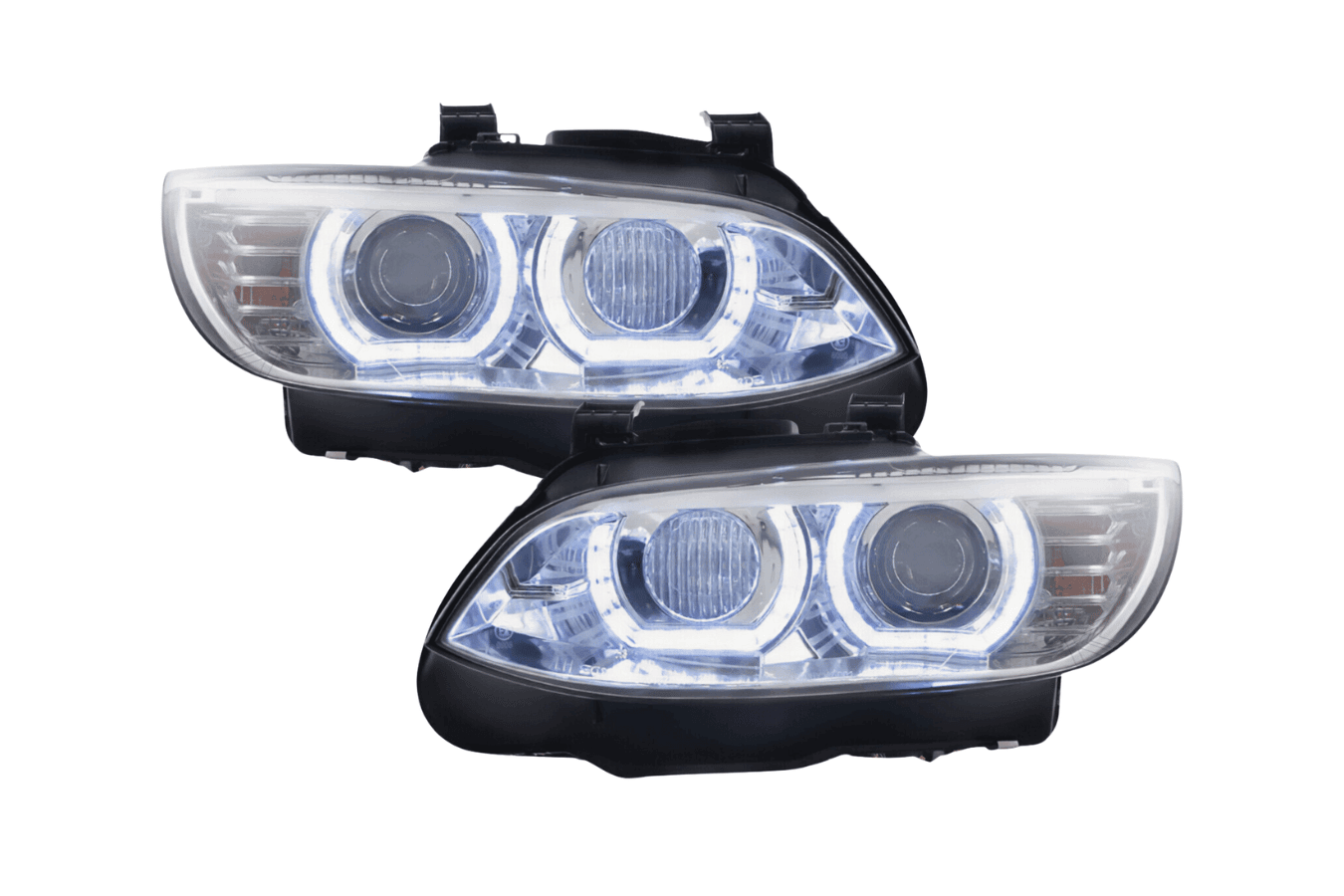 BMW 3-series E92 / E93- Chrome LED Headlights Upgrade (2006-2010) - For AFS Models