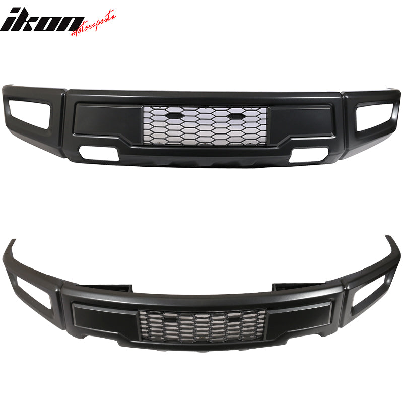 2009-2014 Ford F150 New R Style Gray Front Bumper Conversion Cover