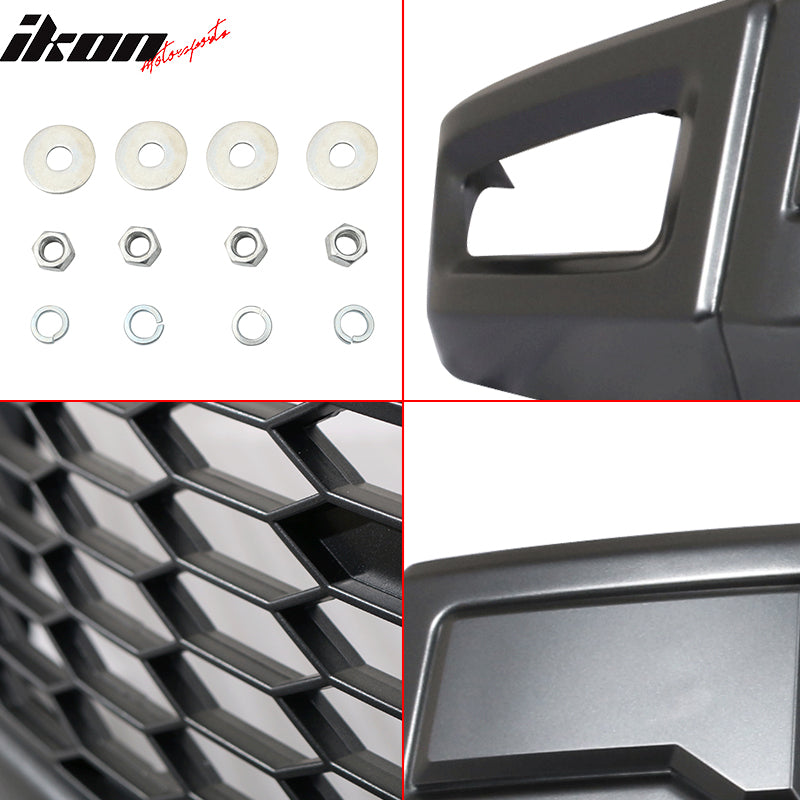 2009-2014 Ford F150 New R Style Gray Front Bumper Conversion Cover