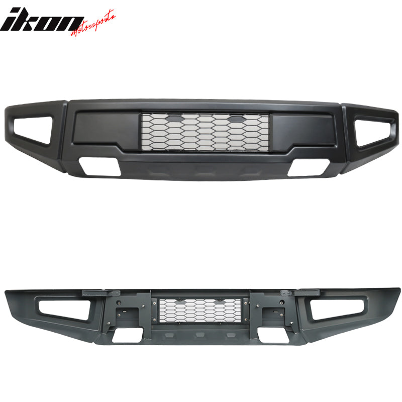 2015-2017 Ford F150 New R Style Gray Front Bumper Cover