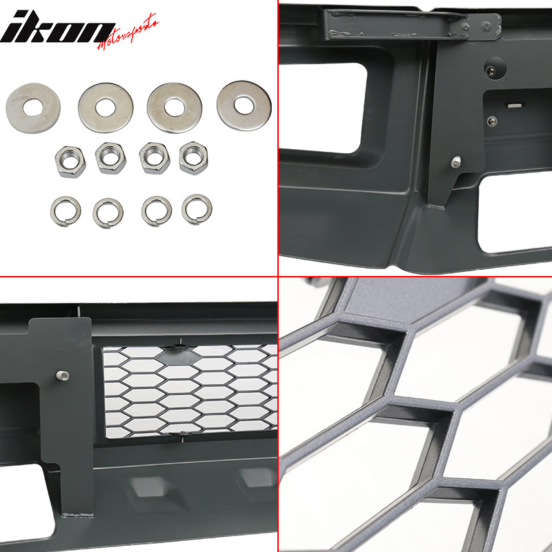 2015-2017 Ford F150 New R Style Gray Front Bumper Cover