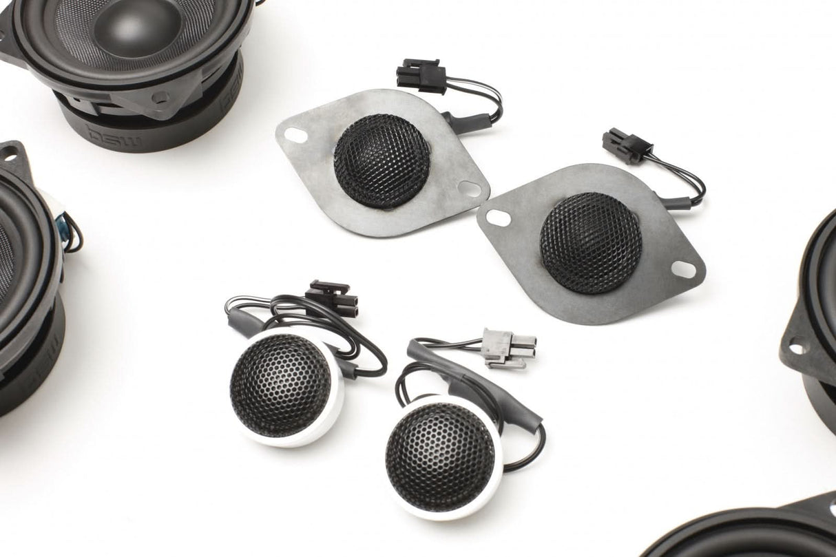 Stage One BMW Speaker Upgrade for E60/E61 Sedan/Wagon with Standard Hi-Fi