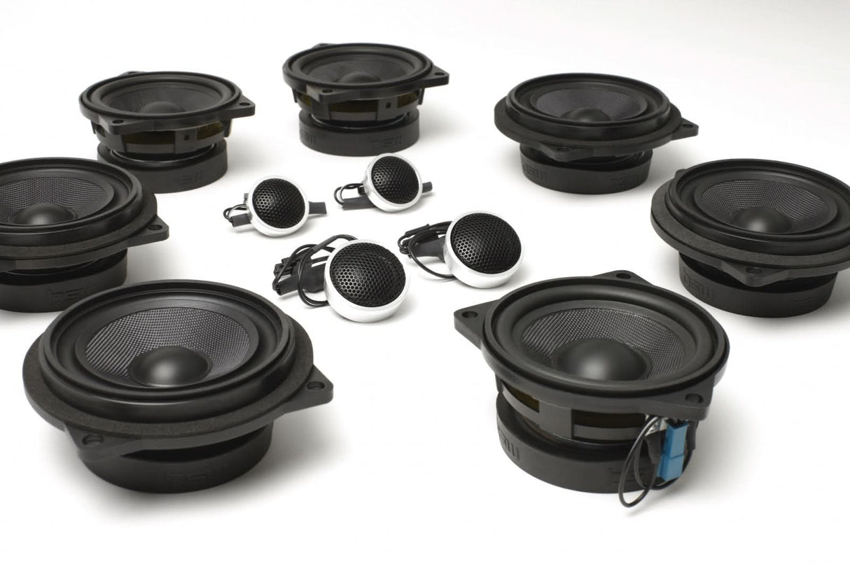 Stage One BMW Speaker Upgrade for E63 Coupe with Premium Top Hi-Fi