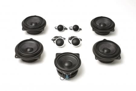 BACKORDERED - SHIPS SECOND HALF OF JULY - RECOMMEND YOU ORDER NOW, LIMITED FUTURE INVENTORY - Stage One BMW Speaker Upgrade for E91 Wagon with Premium Top Hi-Fi