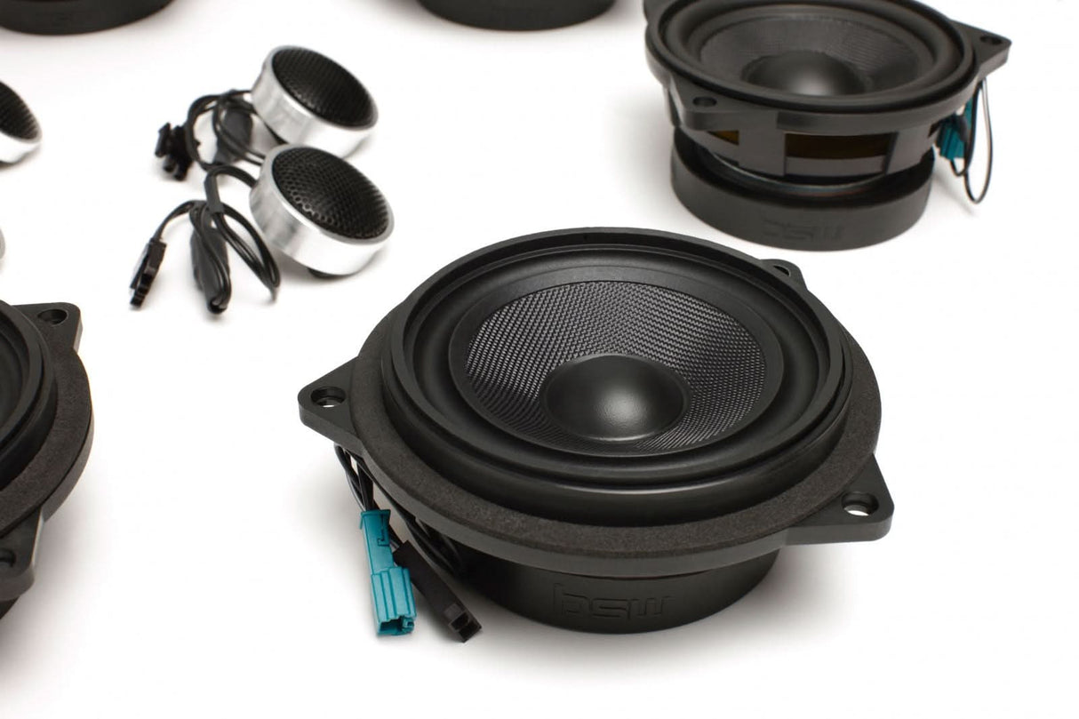 BACKORDERED - SHIPS SECOND HALF OF JULY - RECOMMEND YOU ORDER NOW, LIMITED FUTURE INVENTORY - Stage One BMW Speaker Upgrade for E91 Wagon with Premium Top Hi-Fi
