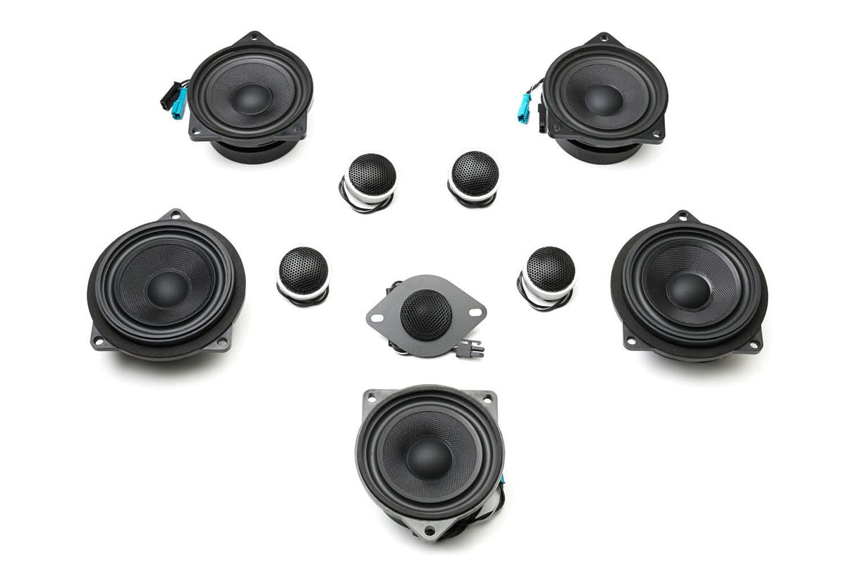 BACKORDERED - SHIPS SECOND HALF OF JULY - RECOMMEND YOU ORDER NOW, LIMITED FUTURE INVENTORY - Stage One BMW Speaker Upgrade for F20/F21 Hatchback with Harman Kardon