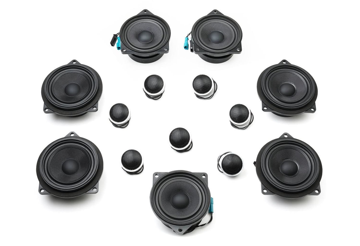 BACKORDERED - SHIPS SECOND HALF OF JULY - RECOMMEND YOU ORDER NOW, LIMITED FUTURE INVENTORY - Stage One BMW Speaker Upgrade for G02/F98 X4/X4M with Harman Kardon