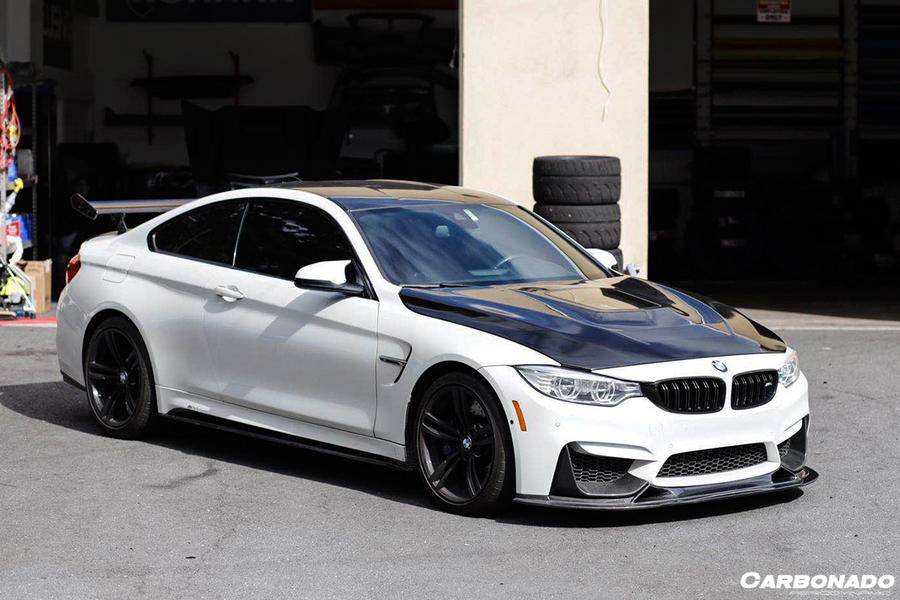 2014-2020 BMW M3 F80 M4 F82 BS Style Carbon Fiber Front Lip