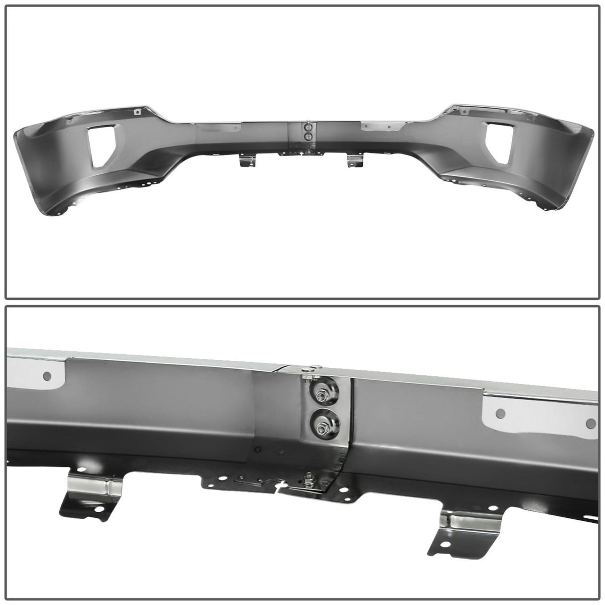 2016-2018 Chevrolet Silverado 1500 Front Bumper Cover Chrome w/ Fog