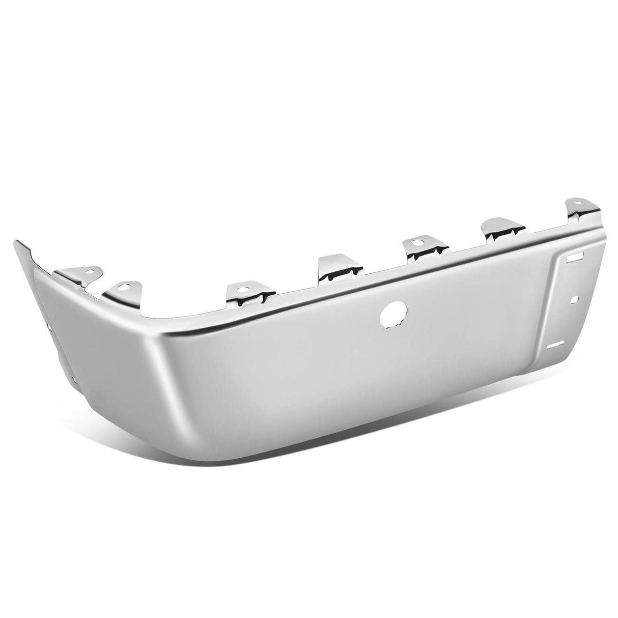 07-14 Chevrolet Silverado GMC Sierra Rear Bumper Cover Chrome Left