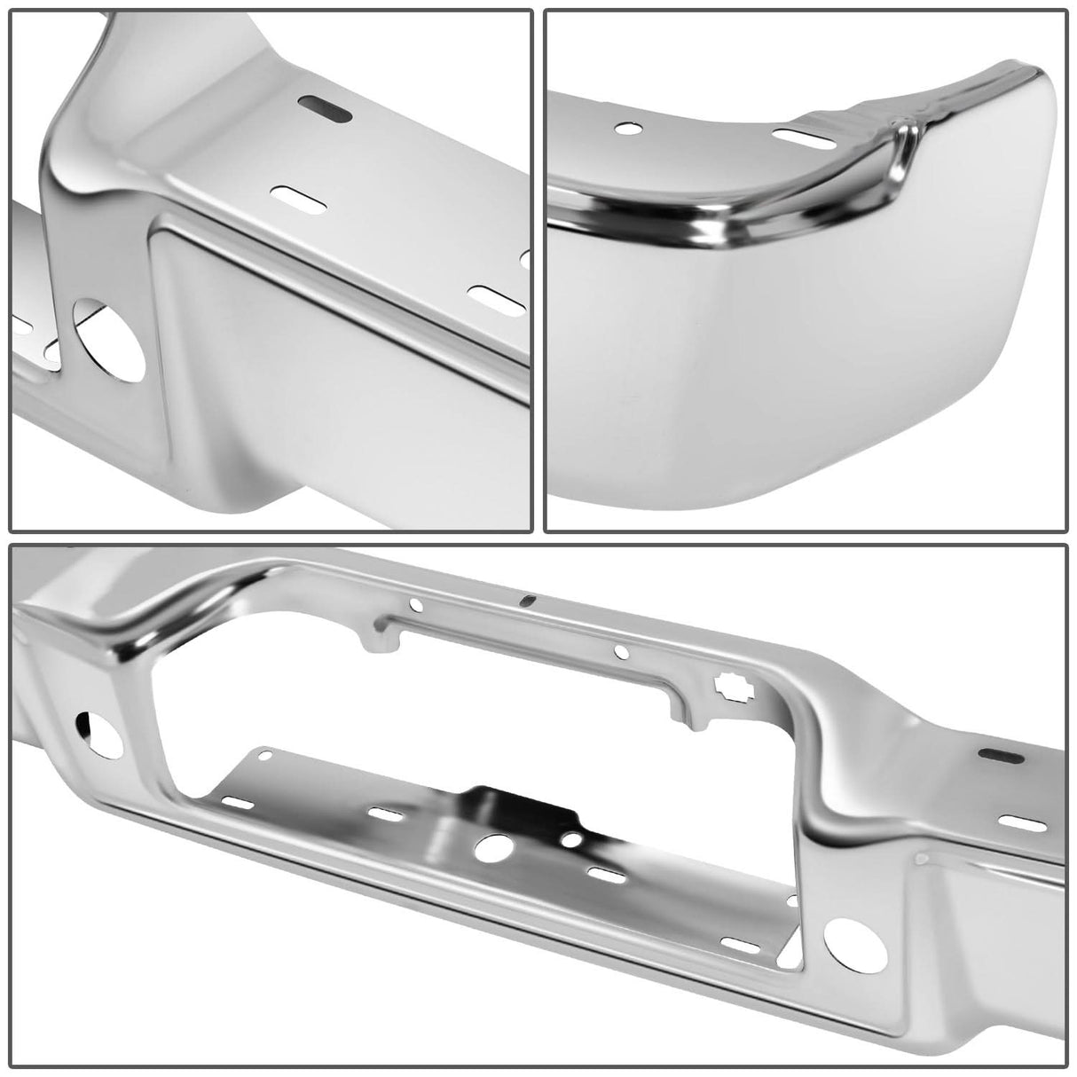 04-08 Ford F-150 / 06-08 Lincoln Mark LT Chrome Rear Bumper