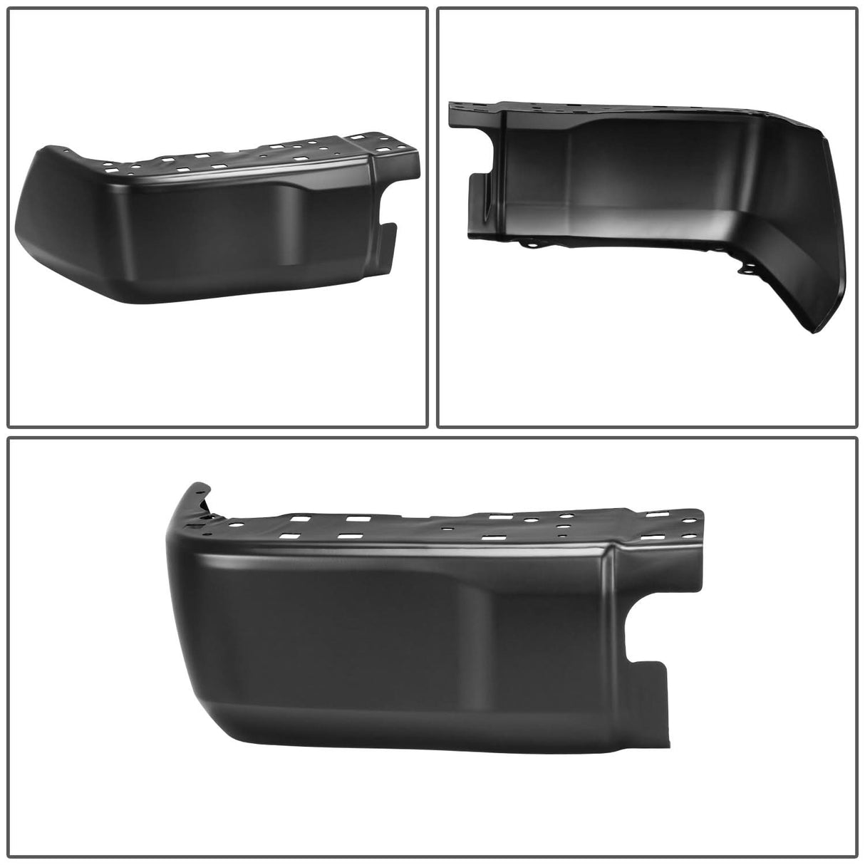 2014-2021 Toyota Tundra Rear Bumper Cover Extension - Black