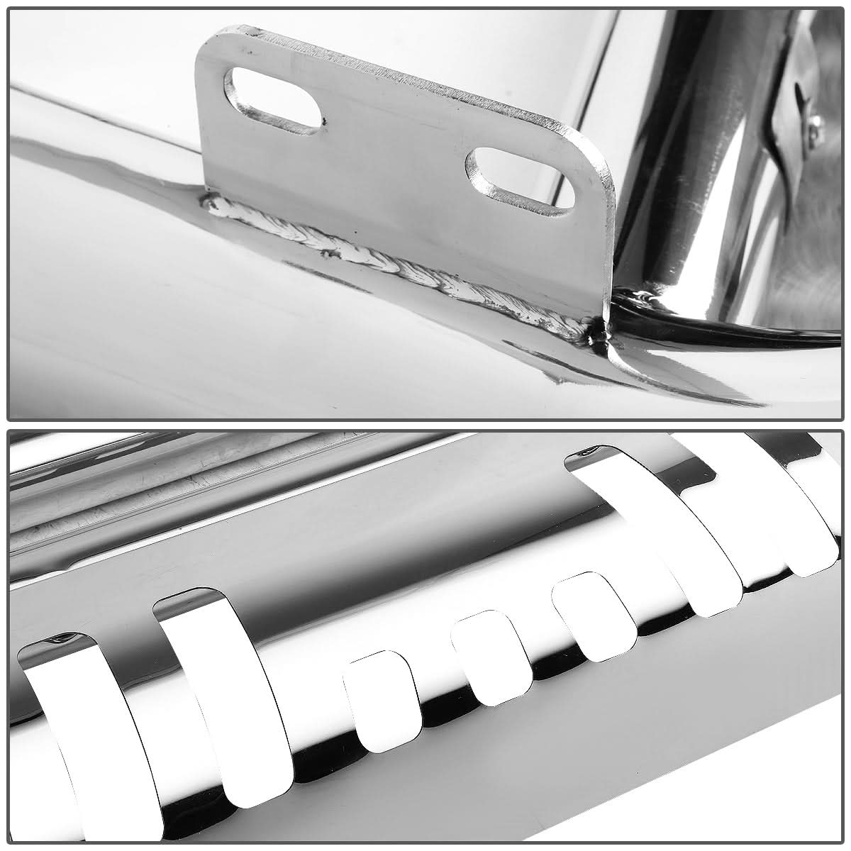 2018-2019 Jeep Wrangler JL 3 Inch Bull Bar - Chrome