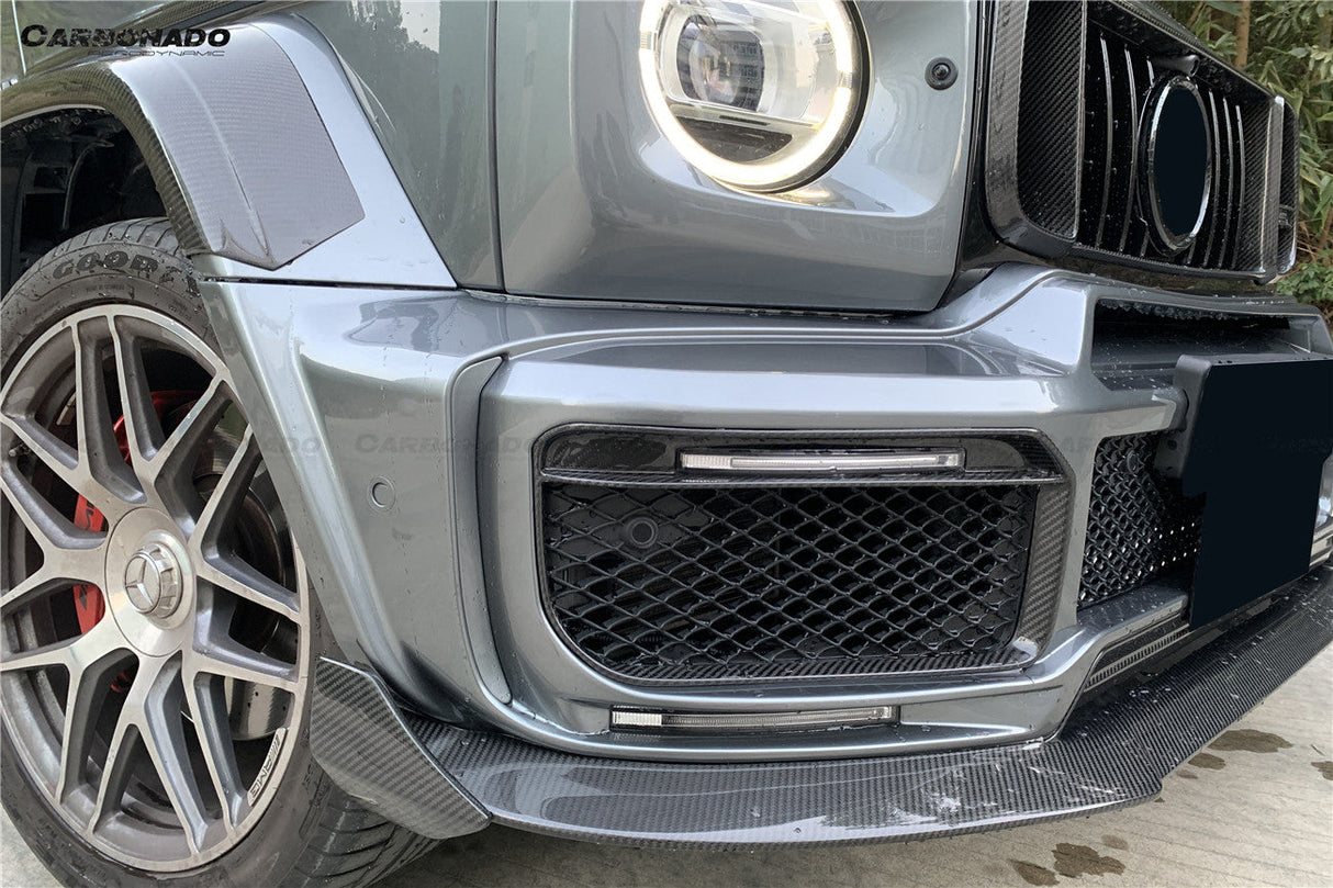 2018-2024 Mercedes Benz G63 AMG G550 W464 G-Wagon BR-G900 Style Dry Carbon Full Body Kit