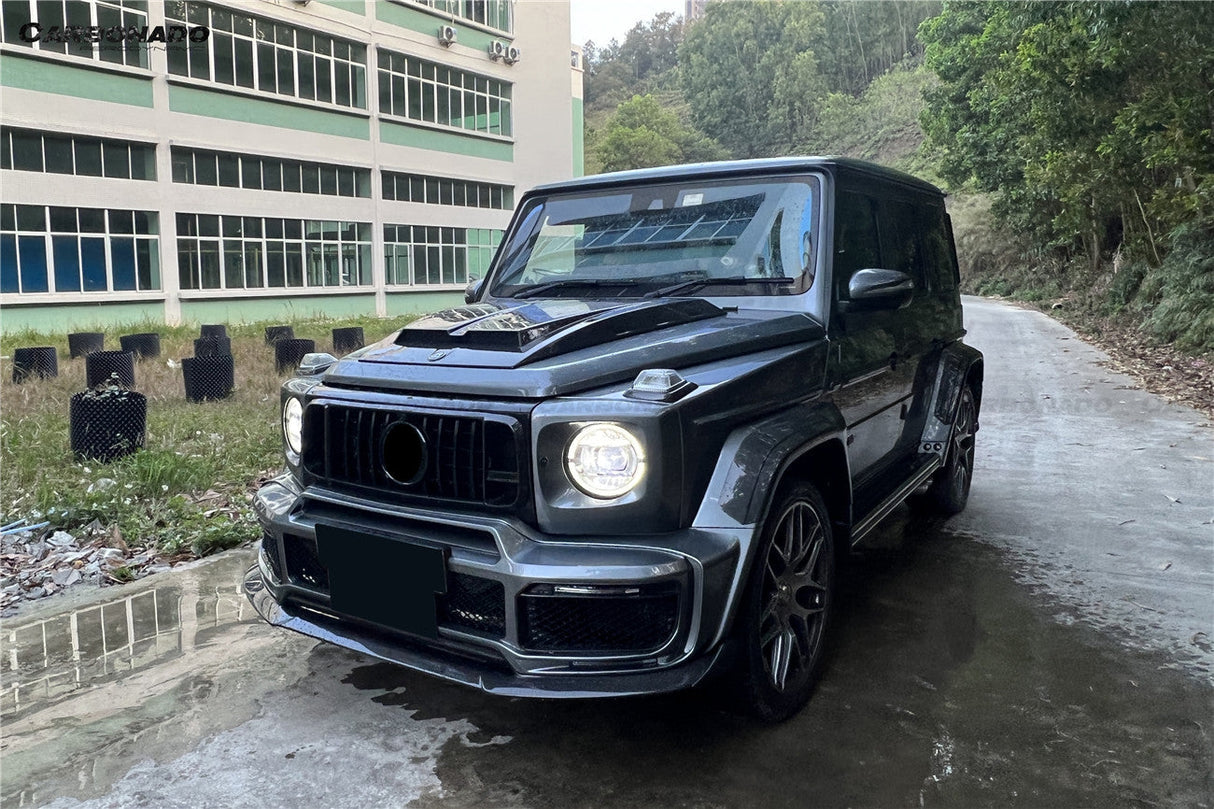 2018-2024 Mercedes Benz G63 AMG G550 W464 G-Wagon BR-G900 Style Dry Carbon Turn Lights Cover