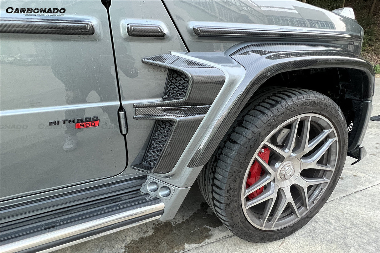 2018-2024 Mercedes Benz G63 AMG G550 W464 G-Wagon BR-G900 Style Dry Carbon Full Body Kit