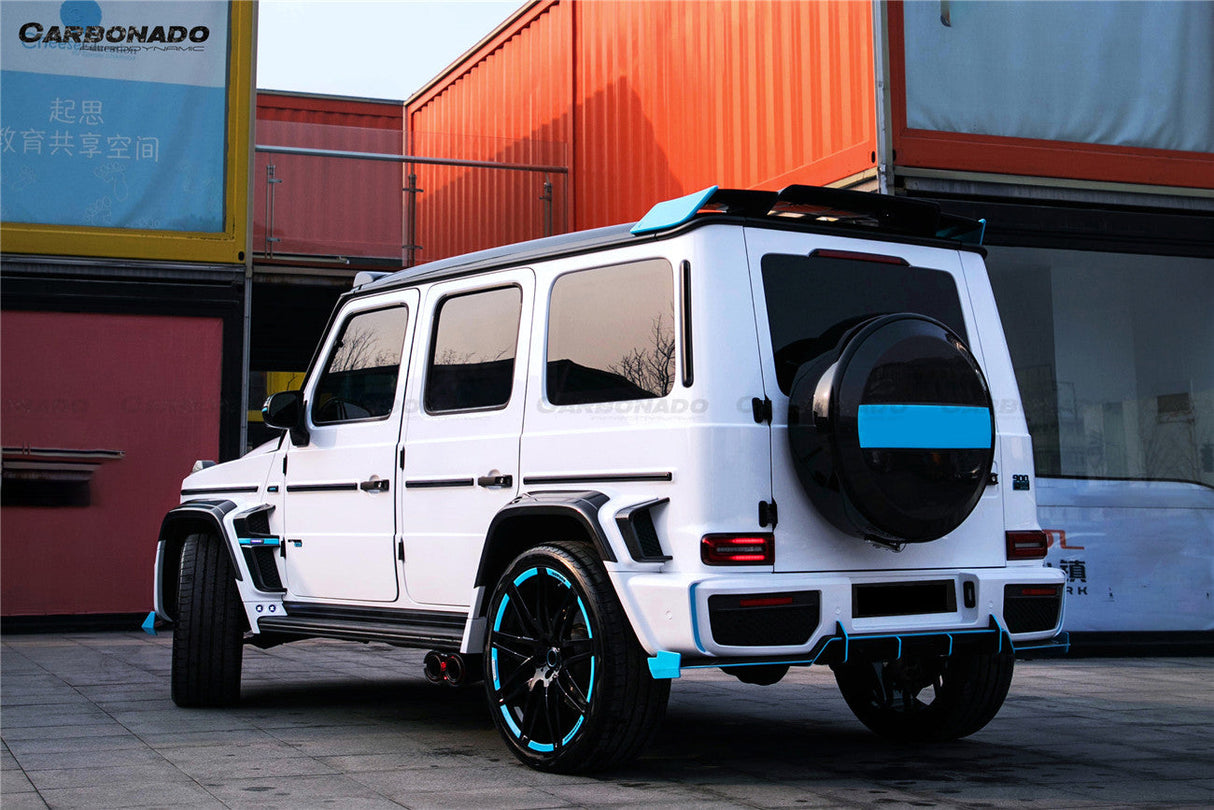 2018-2024 Mercedes Benz G63 AMG G550 W464 G-Wagon BR-G900 Style Dry Carbon Full Body Kit