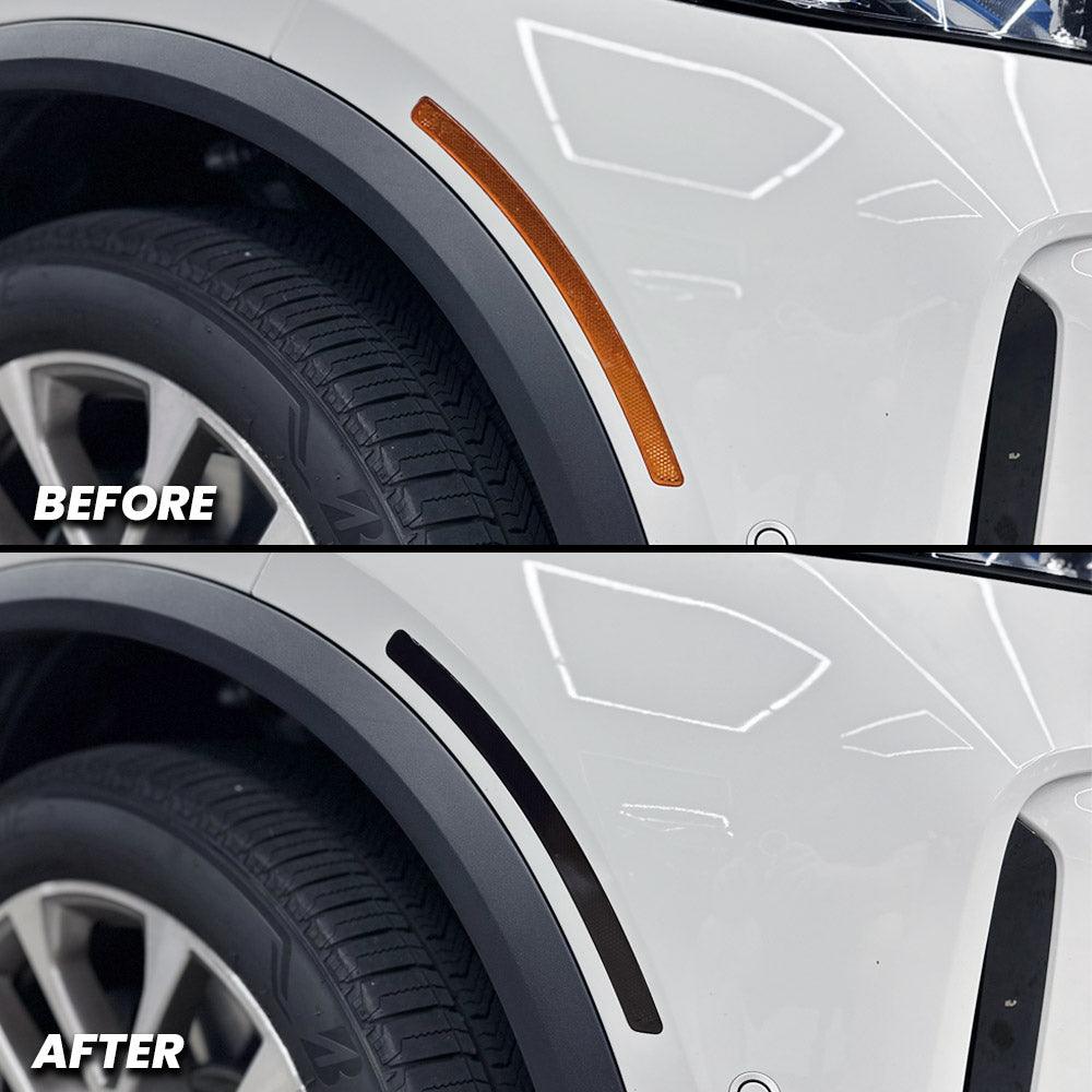 Front Bumper Reflector Pre-cut Overlay for 2024-2026 BMW X5