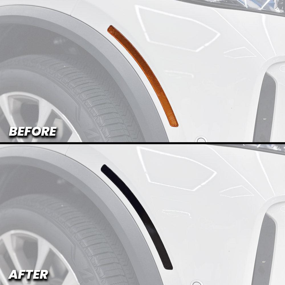 Front Bumper Reflector Pre-cut Overlay for 2024-2026 BMW X5
