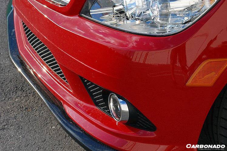 2008-2011 Mercedes Benz W204 C Class L1 Style Carbon Fiber Front Lip (Excluded C63)