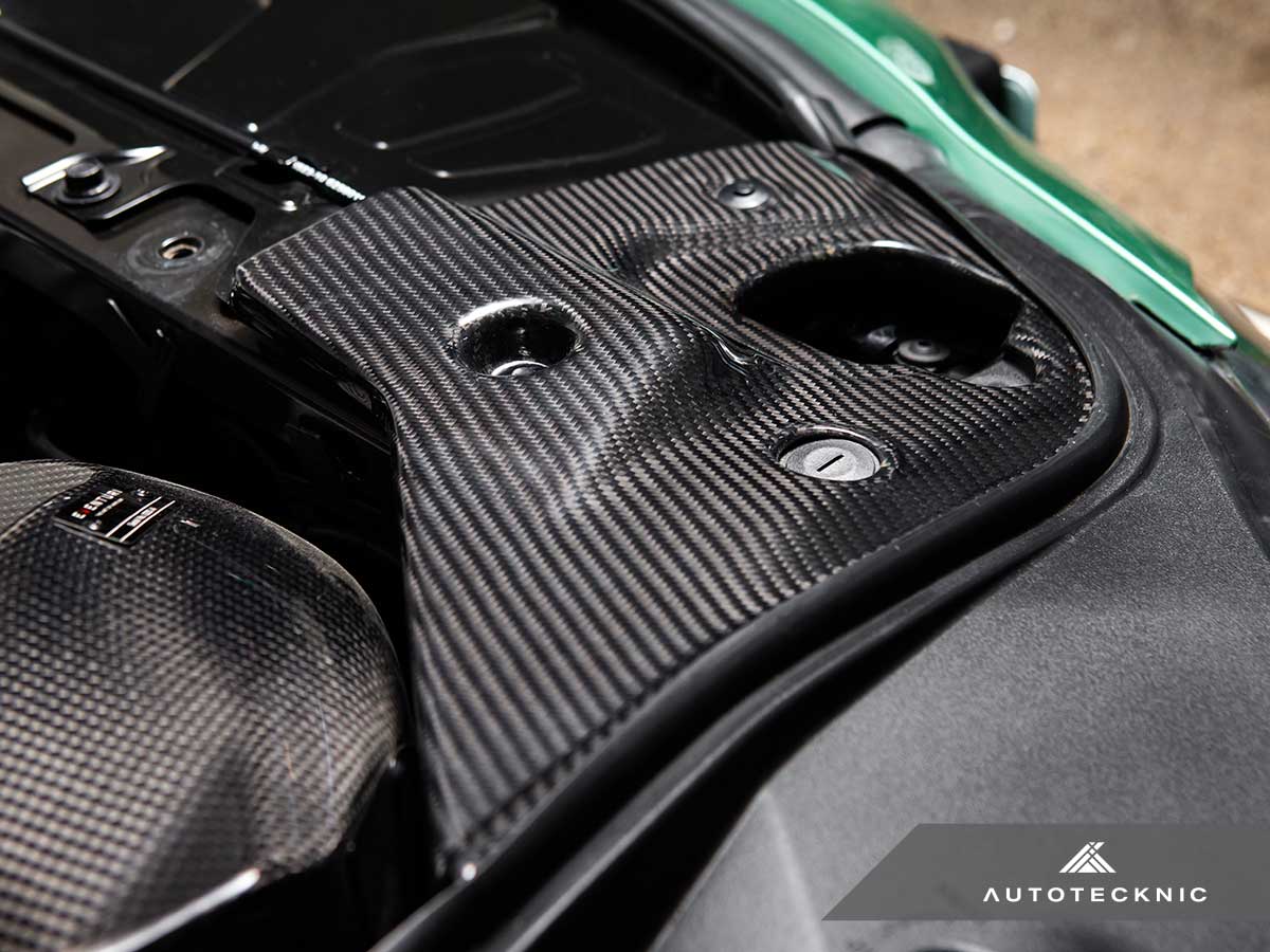 AutoTecknic Dry Carbon Fiber Engine Bay Trim - A90 Supra
