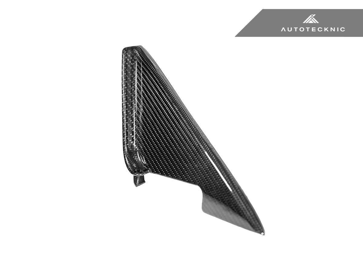 AutoTecknic Dry Carbon Side Mirror Wind Deflector Set - G87 M2