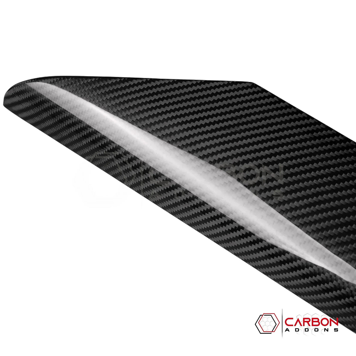C8 Corvette Real Carbon Fiber Inner Door Upper Panels | Stingray, Z51, Z06 & E-Ray (2020–2027)