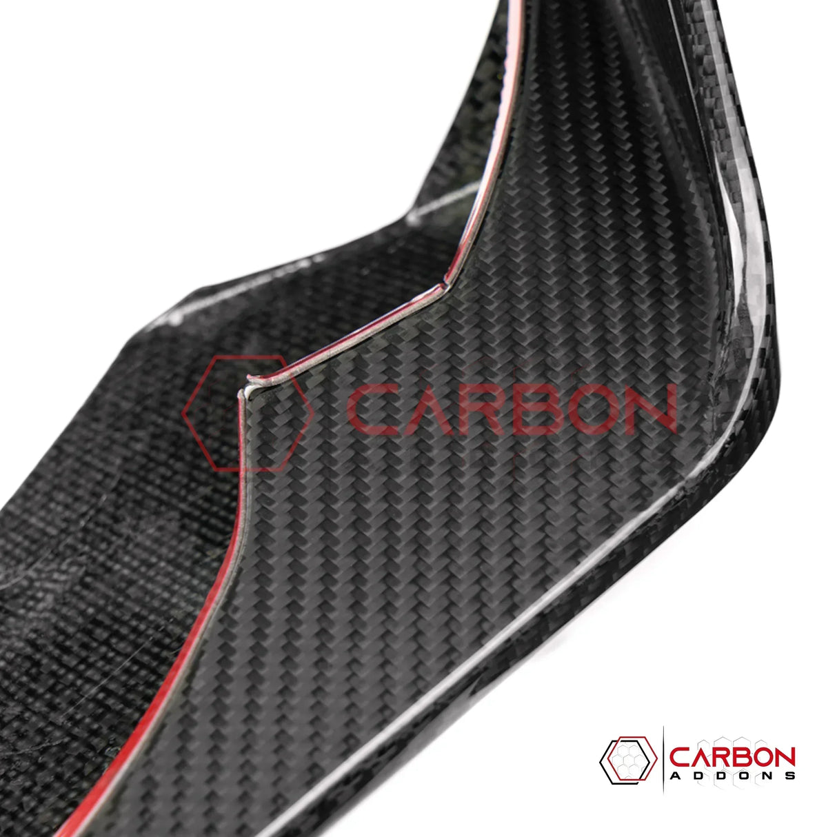 C8 Corvette Z06 / E-Ray Dry Carbon Fiber Rear Diffuser Side Splitter Blades