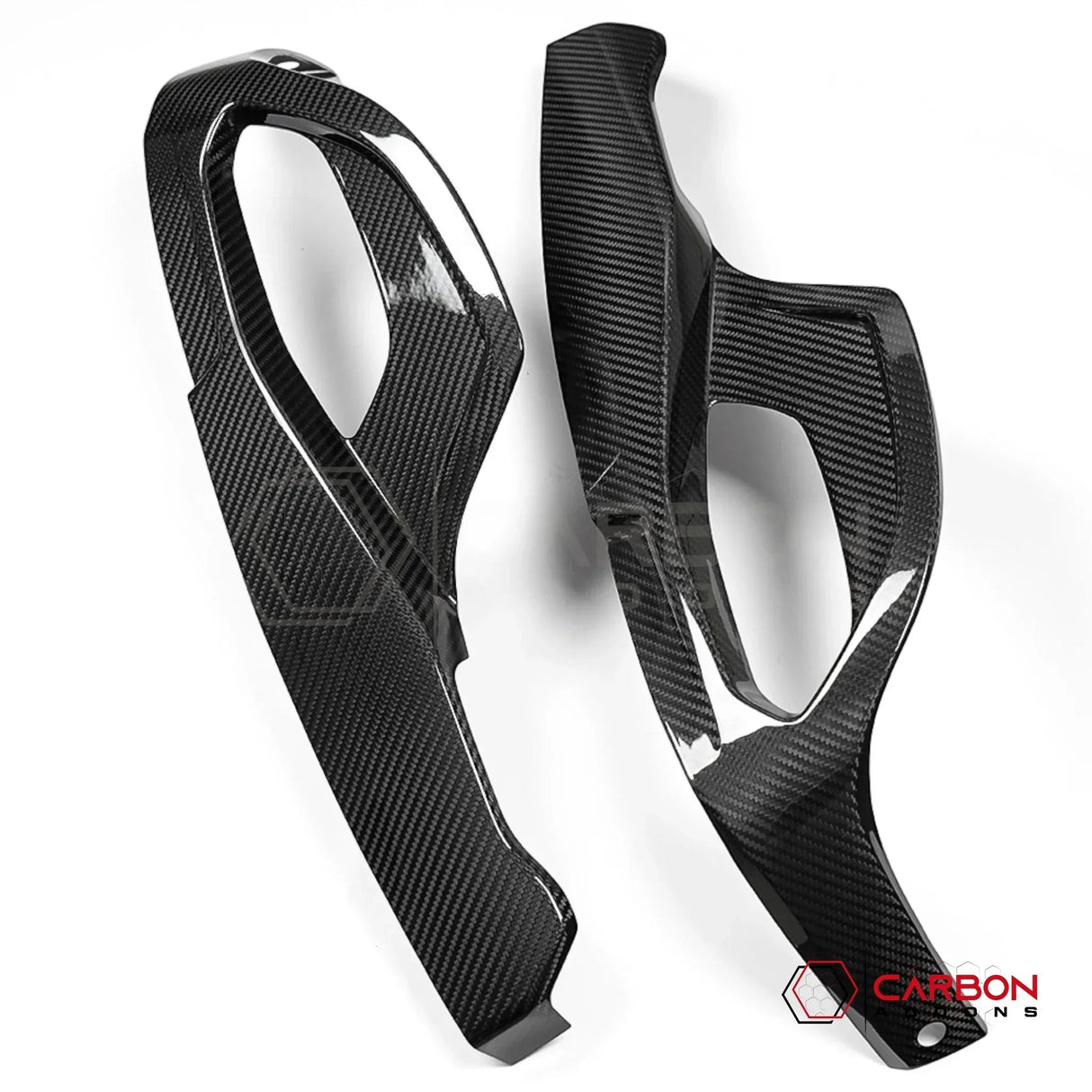 C8 Corvette GT2/GT3 Seat Carbon Fiber Adjustment Button Cover Trim Cover