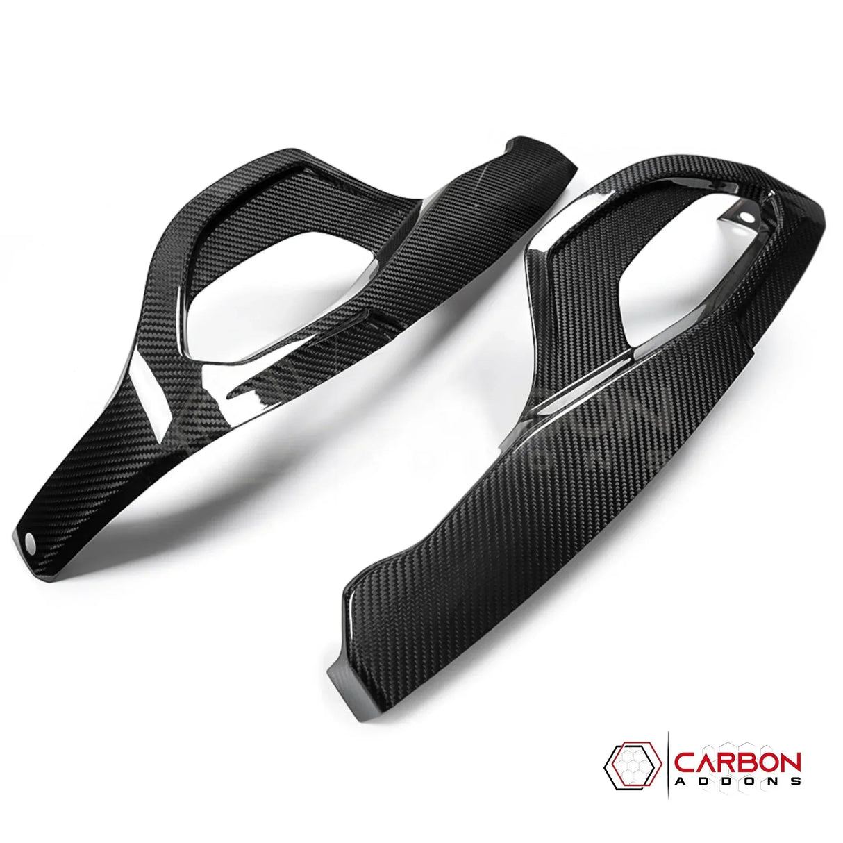 C8 Corvette GT2/GT3 Seat Carbon Fiber Adjustment Button Cover Trim Cover
