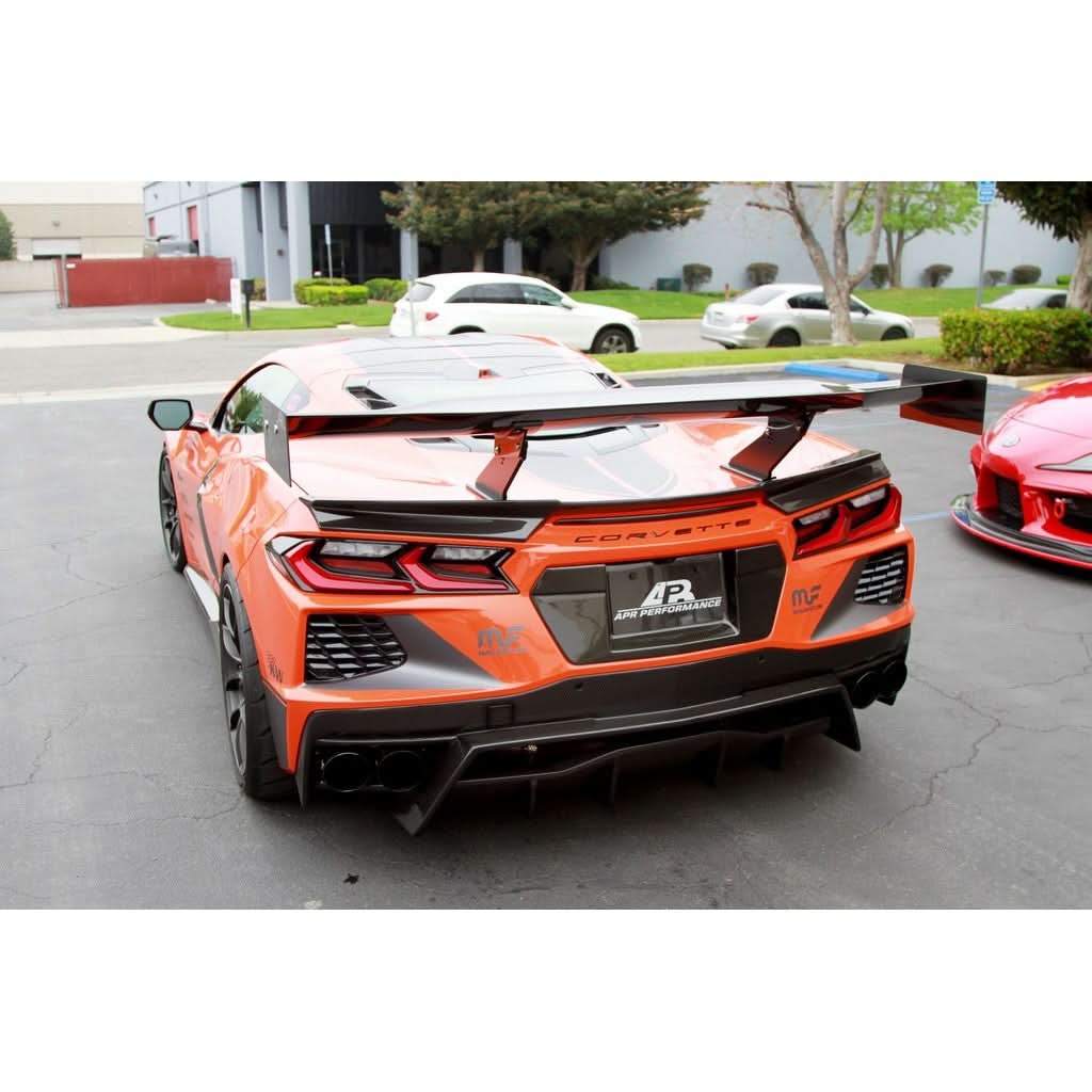 Chevrolet Corvette C8 GTC500 Carbon Fiber Adjustable Wing