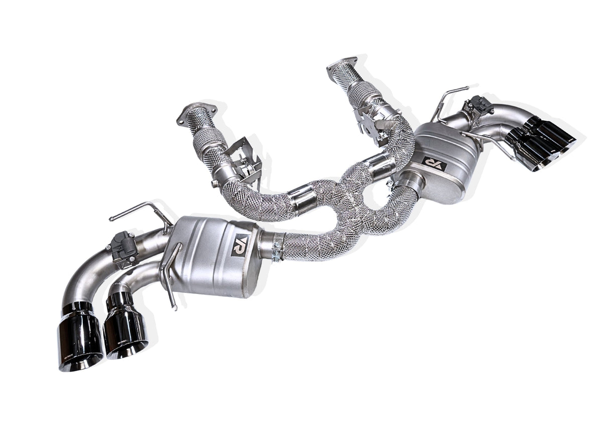 Corvette C8 Stingray (AFM/NPP) X-pipe Exhaust System VANTA Edition - Yonristic Performance