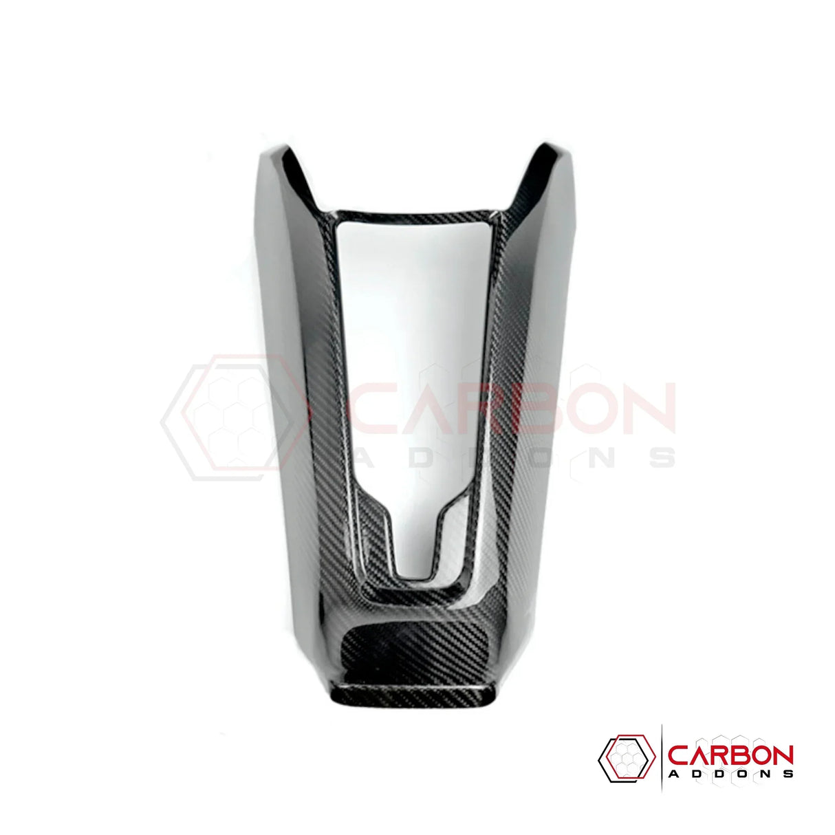 C8 Corvette Real Carbon Fiber Waterfall Panel Trim Cover | Interior Overlay (2020–2026)