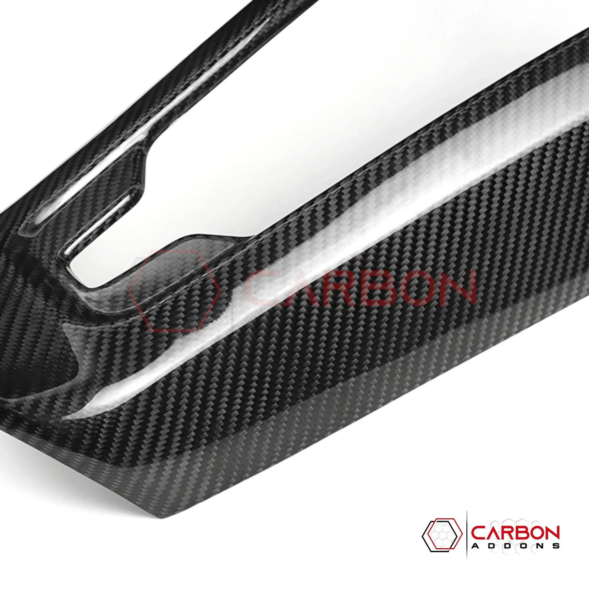 C8 Corvette Real Carbon Fiber Waterfall Panel Trim Cover | Interior Overlay (2020–2026)