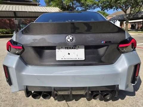 BMW Roundel Emblem Covers - Full Carbon Black and White Style - K2 Industries