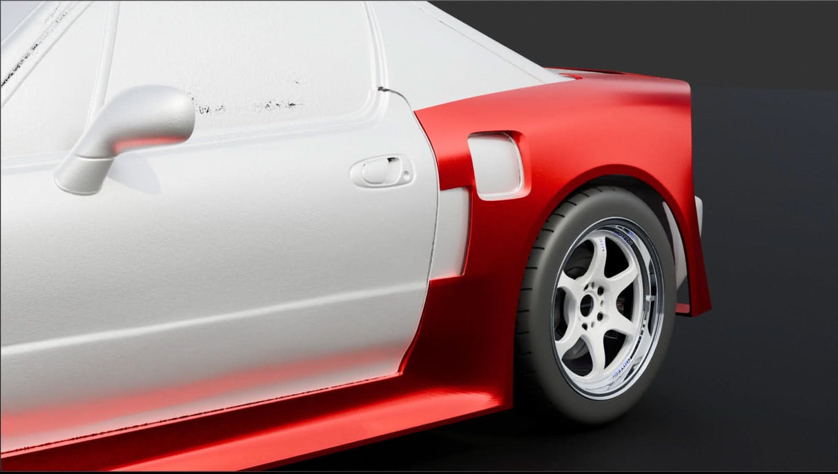 (SPECIAL-ORDER) Touring Car Widebody - Honda Civic CR-X Del Sol (92-98)