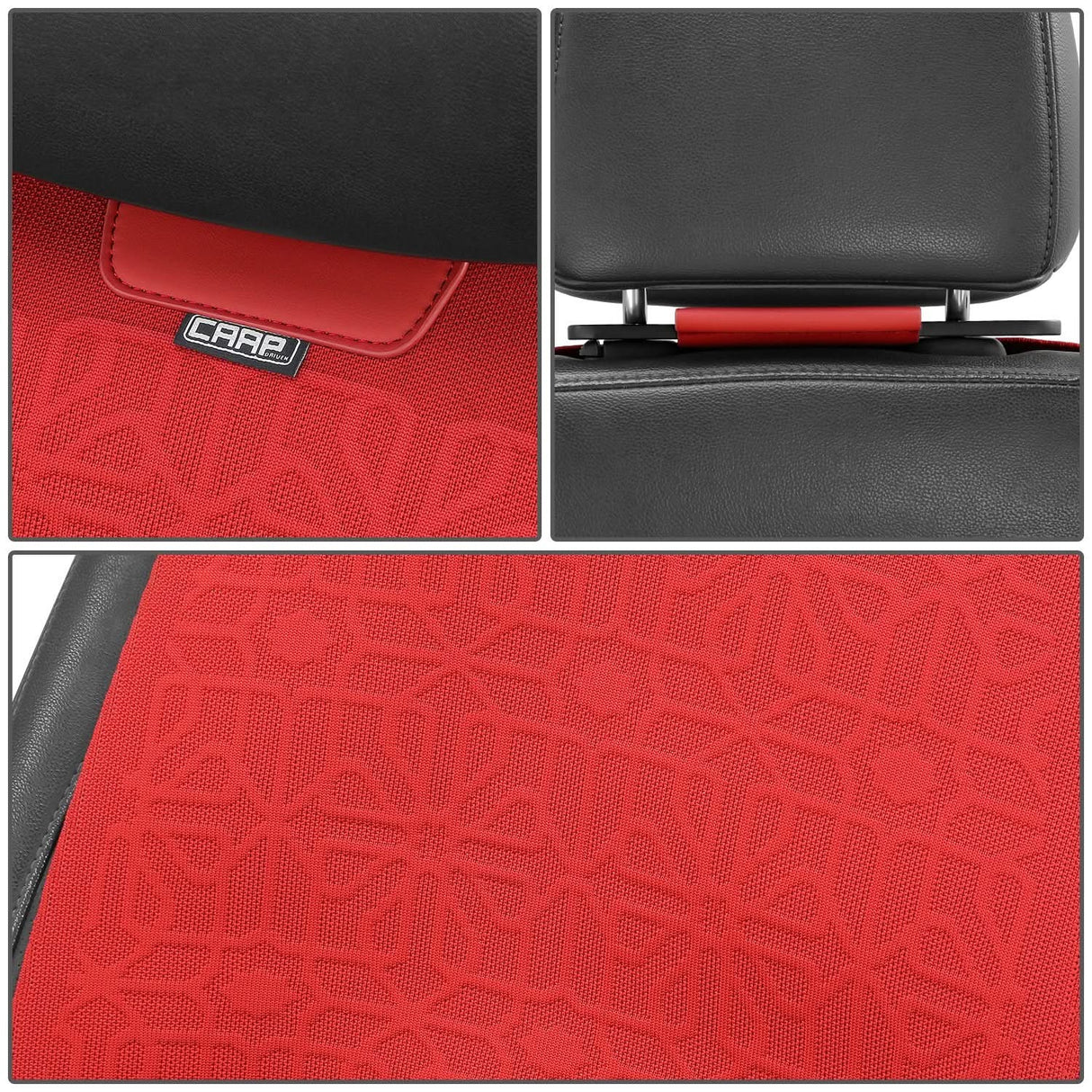 Protex Series Front Row Red Seat Covers