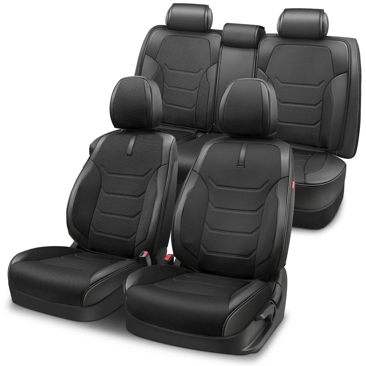 Sport Series Full Set Seat Covers - Black