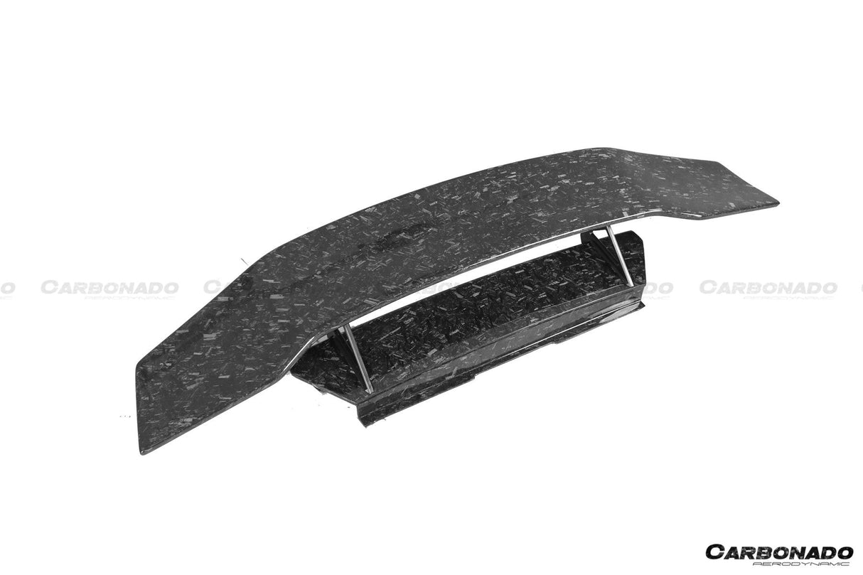 2015-2025 Lamborghini Huracan LP610 LP580 Evo Tecnica DC Style Carbon Fiber Trunk Spoiler Wing with Base