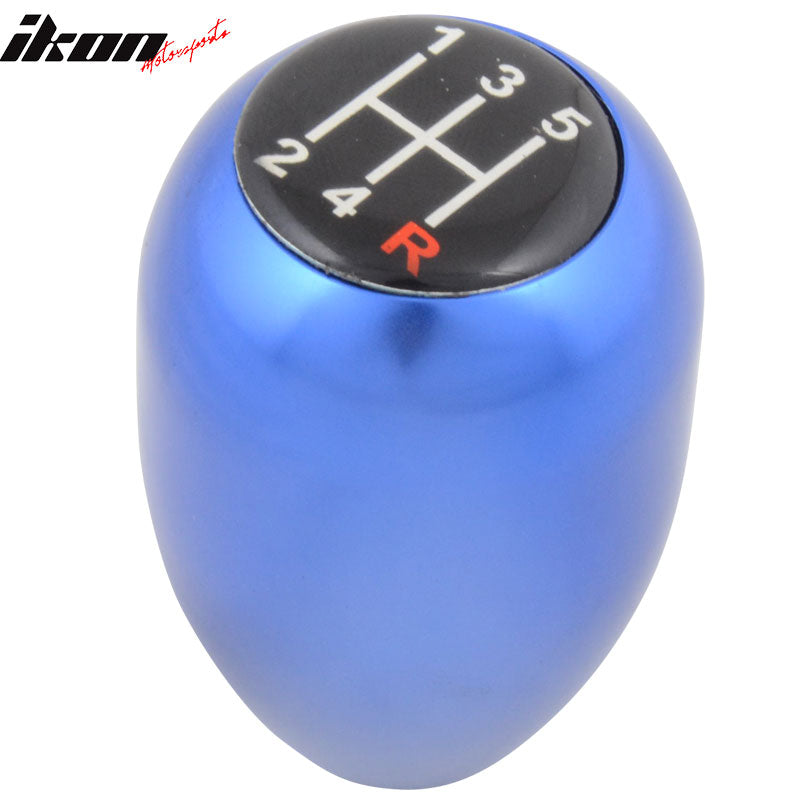 M12 X 1.75 Manual MT Transmission Blue T-R Gear Shift Knob Mustang